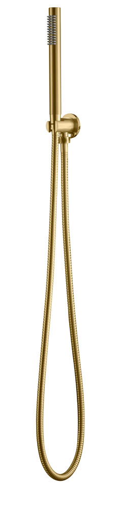 Лейка ручная uno+держатель+шланг matt gold