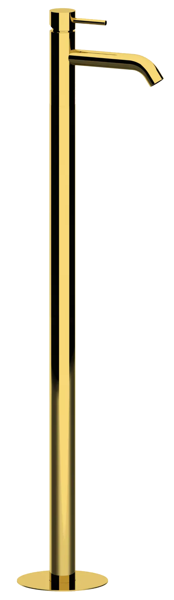 Смеситель для раковины напольный с донным клапаном x style do золото remer Смеситель для раковины напольный с донным клапаном x style do золото remer
