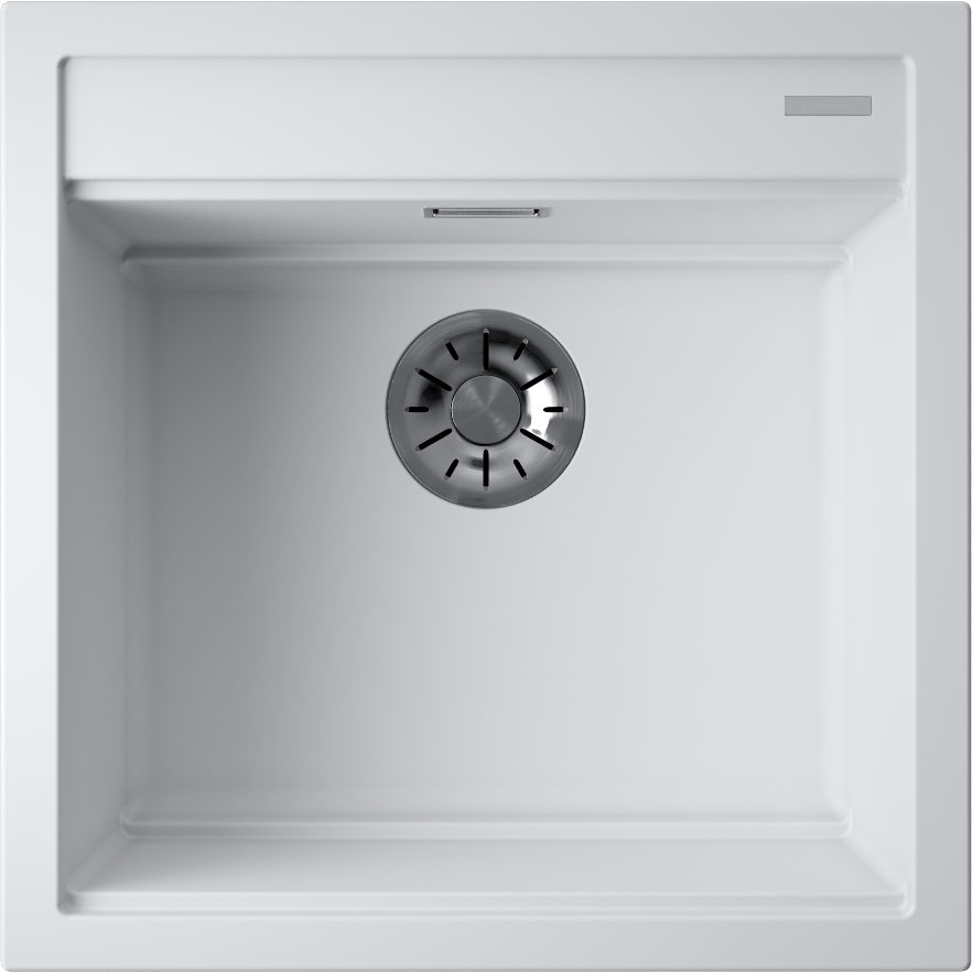 Кухонная мойка omoikiri kitagawa 51-wh artceramic/белый 510 x 510 x 220