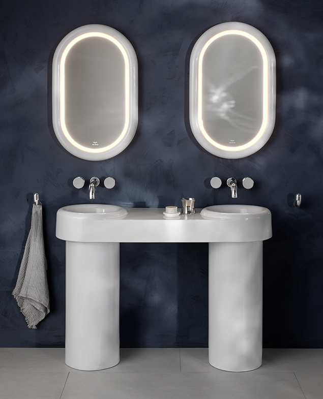 Встроенный смеситель liquid для раковины, короткий, хром