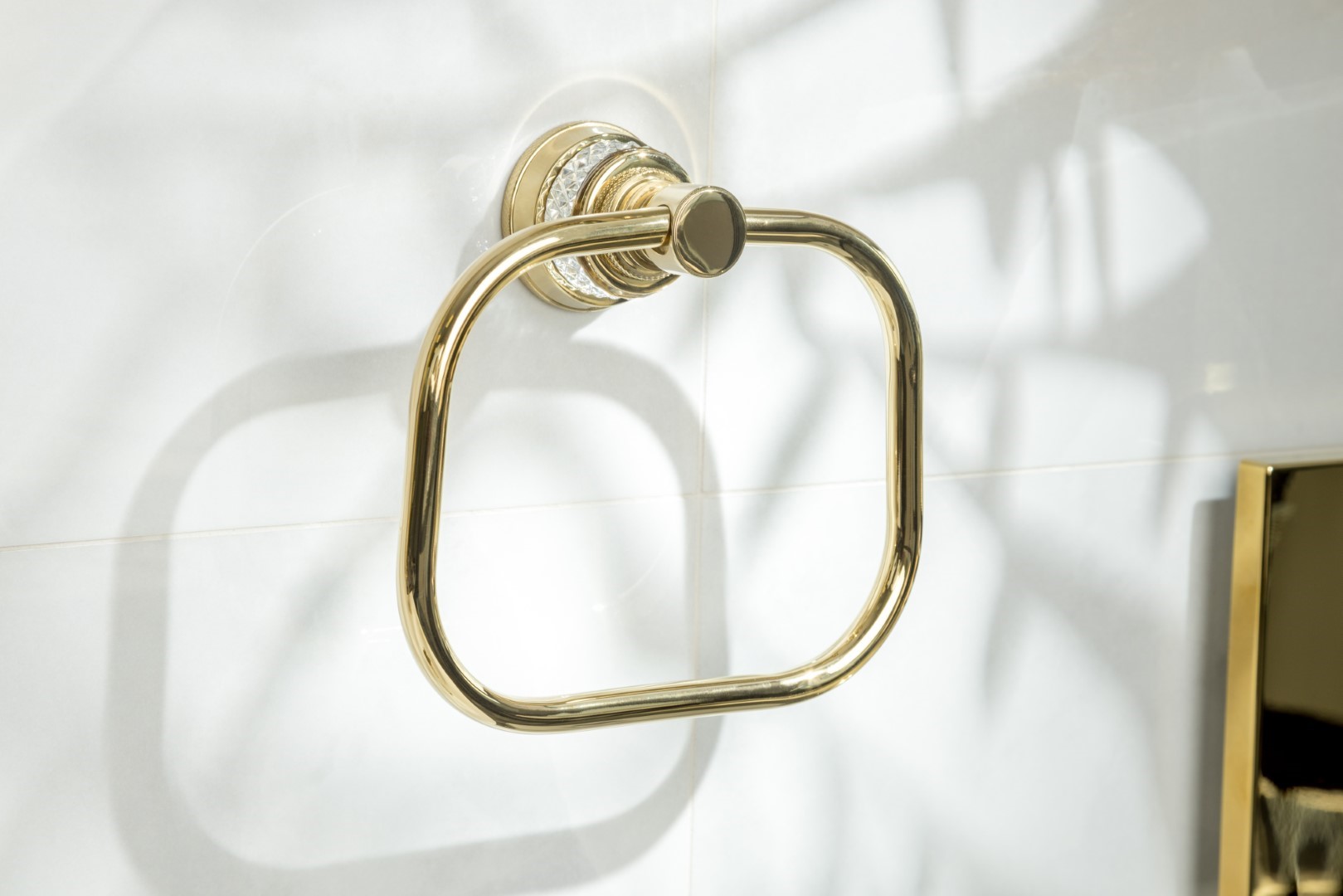 Полотенцедержатель boheme aura_accessories 10245-g, цвет золото.