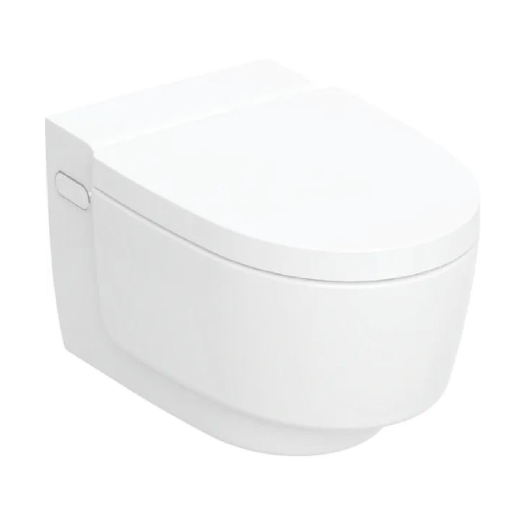 Geberit aquaclean mera comfort 146.210.11.1 унитаз-биде подвесной, электронный, безободковый, крышка микролифт (белый)