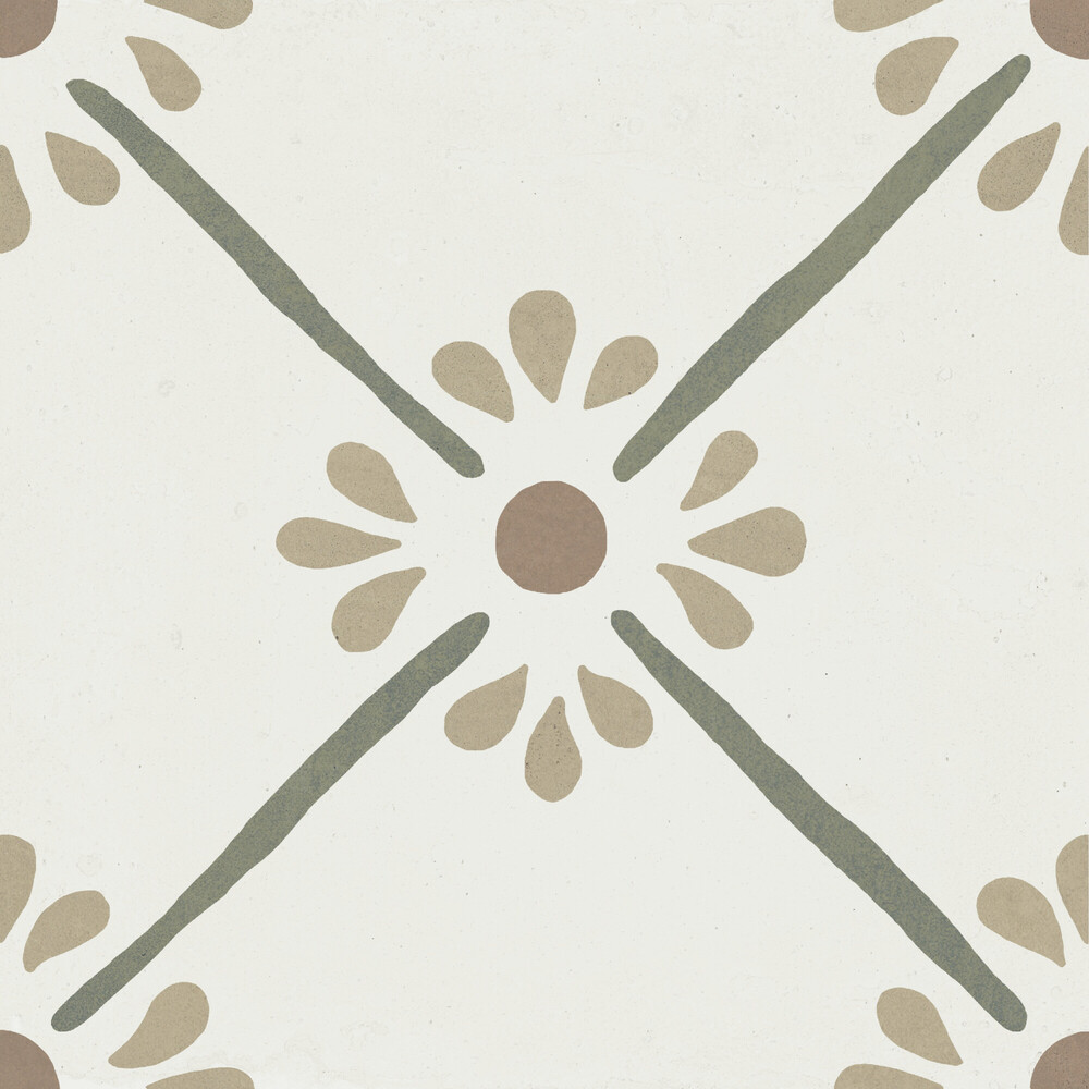 Керамогранит 37788 Provenza Green Flower/22,3 22,3x22,3