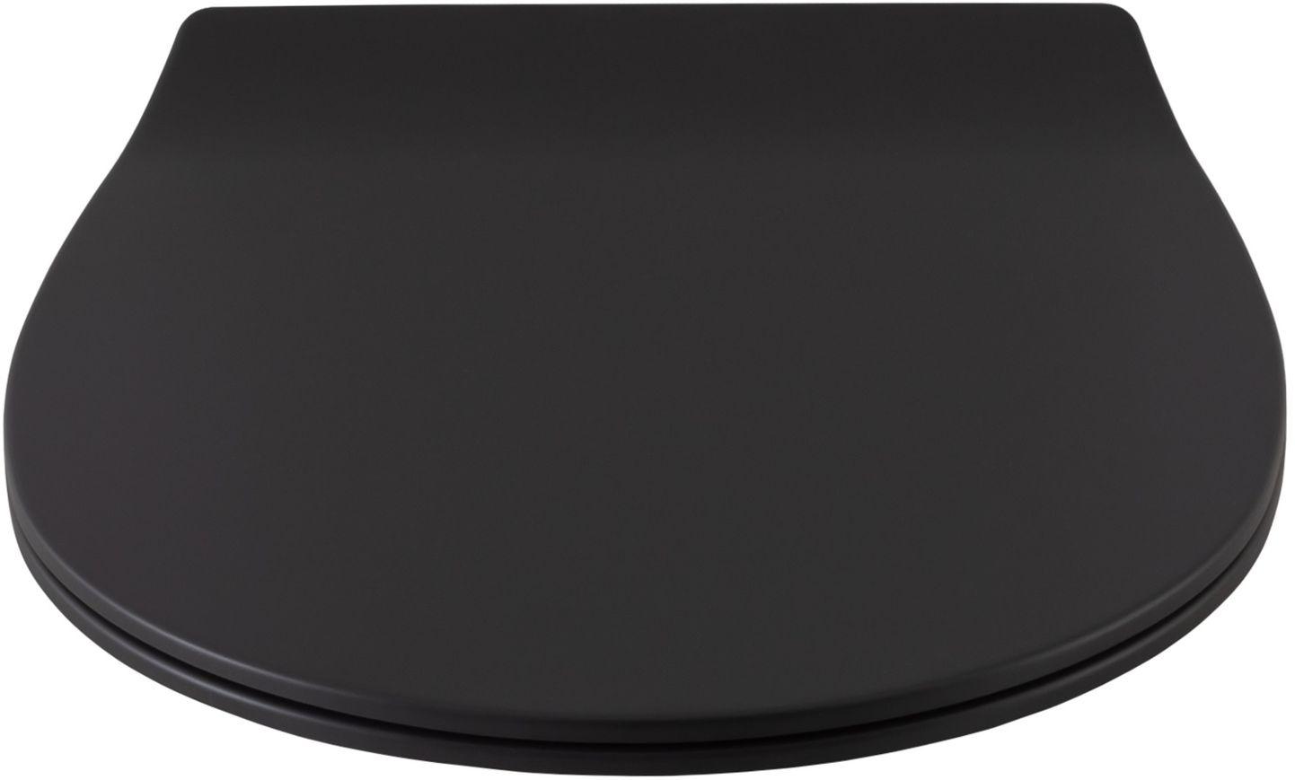 Крышка-сиденье для унитаза allen brau fantasy smartfix, soft-close 4.11005.an антрацит