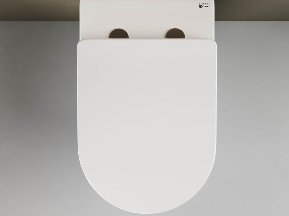 Напольный приставной унитаз Мия (Mia) Безободковый (Rimless) CN1810
