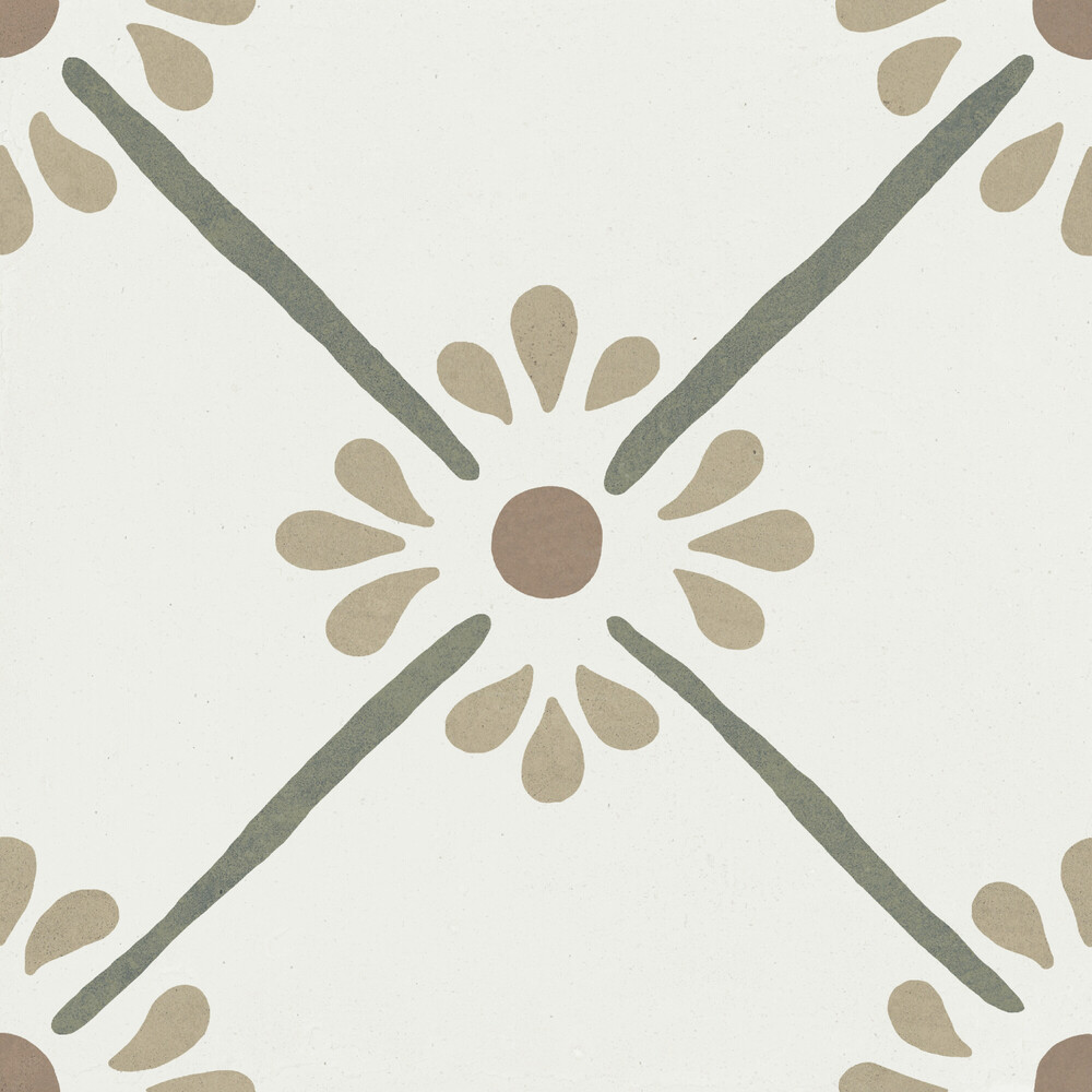 Керамогранит 37788 Provenza Green Flower/22,3 22,3x22,3