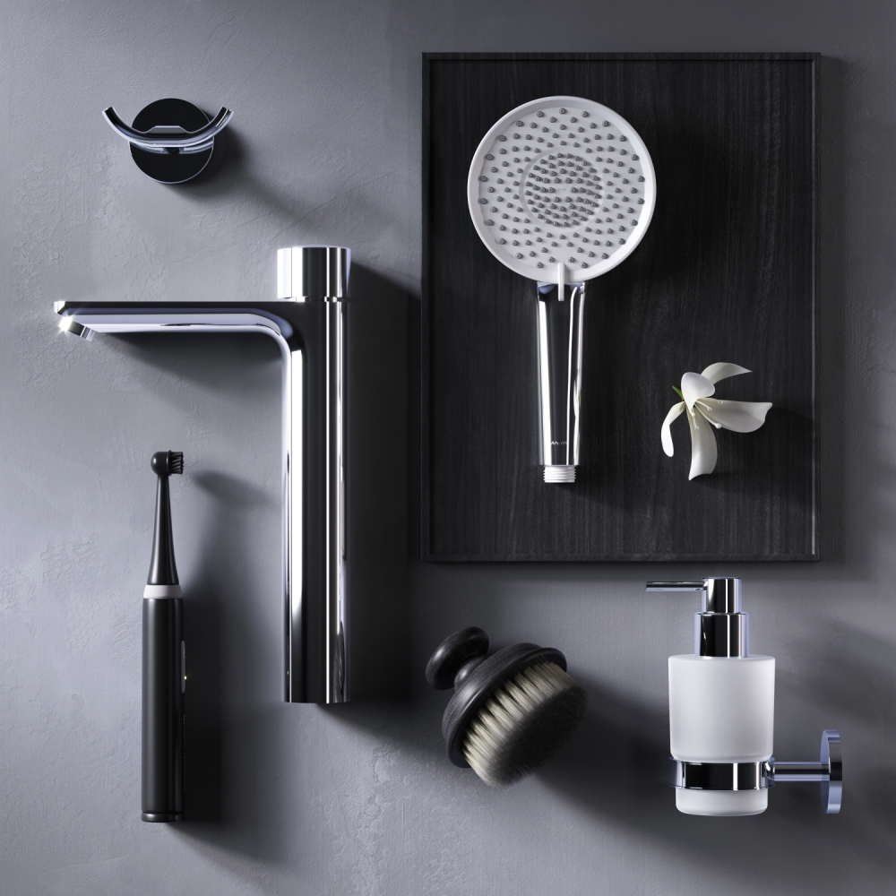 F85A92500_xxx X-Joy TouchReel смеситель д/умывальника, высокий, хром, шт.