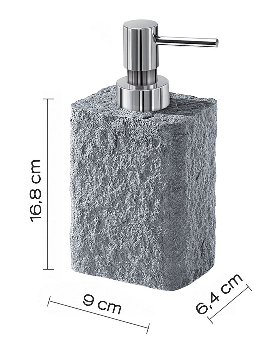 Дозатор для жидкого мыла настольный aries хром gedy