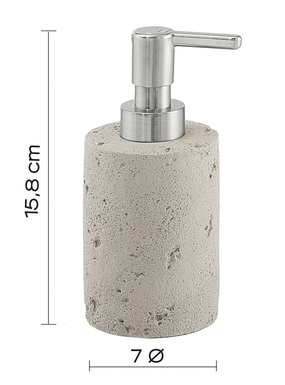 Дозатор для жидкого мыла настольный ginevra хром gedy