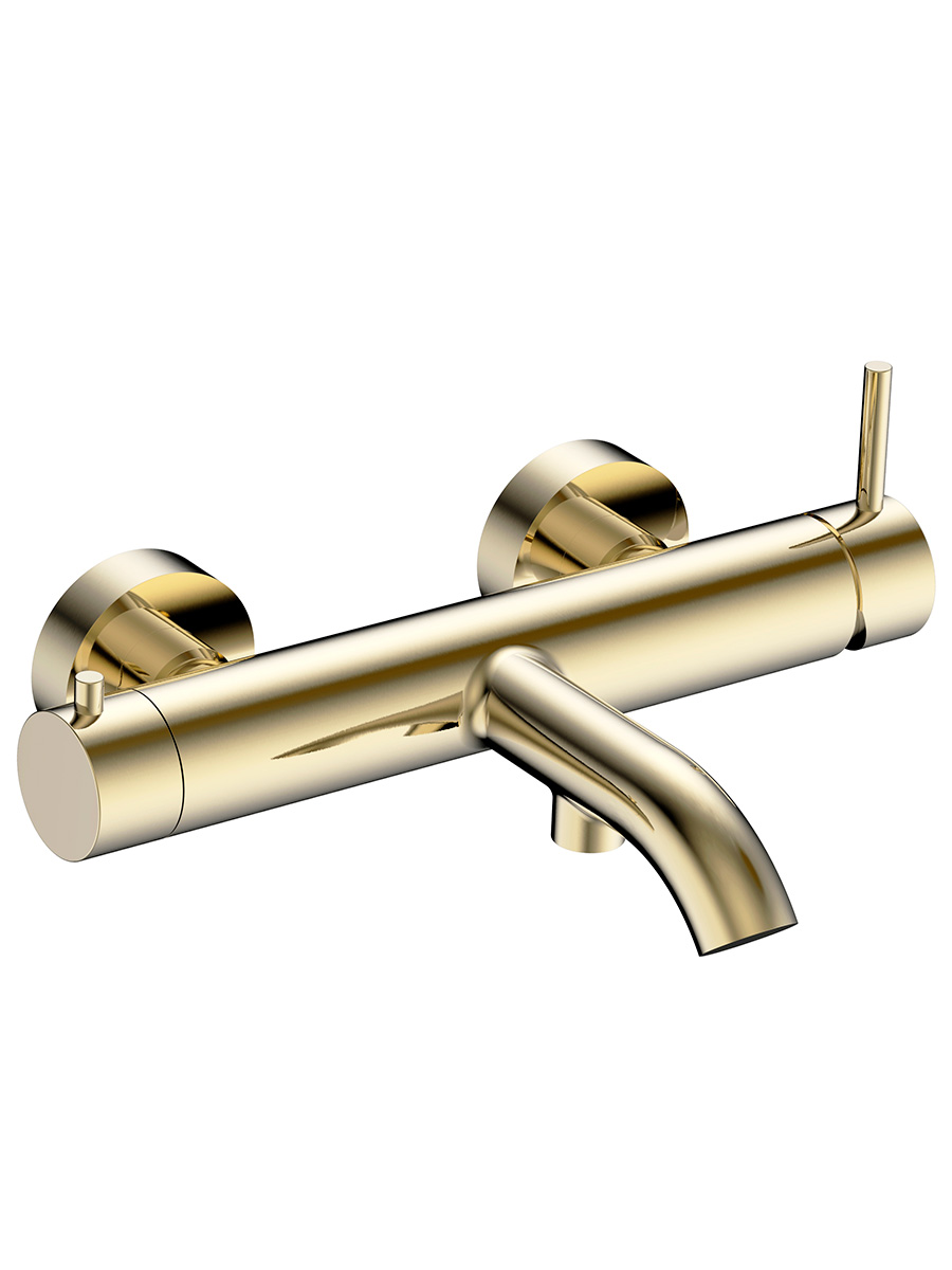 Aqm6212bg siena смеситель для ванны, brushed gold