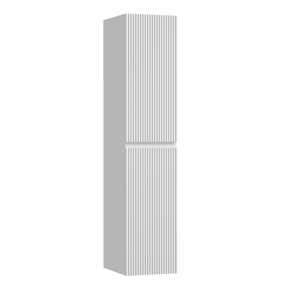 Шкаф-пенал sancos snob r подвесной bianco, 350х350х1650 мм, арт. psnr35w