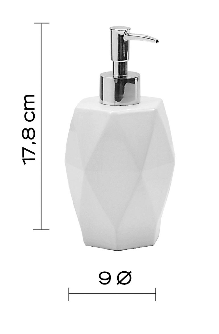 Дозатор для жидкого мыла настольный dalia хром gedy