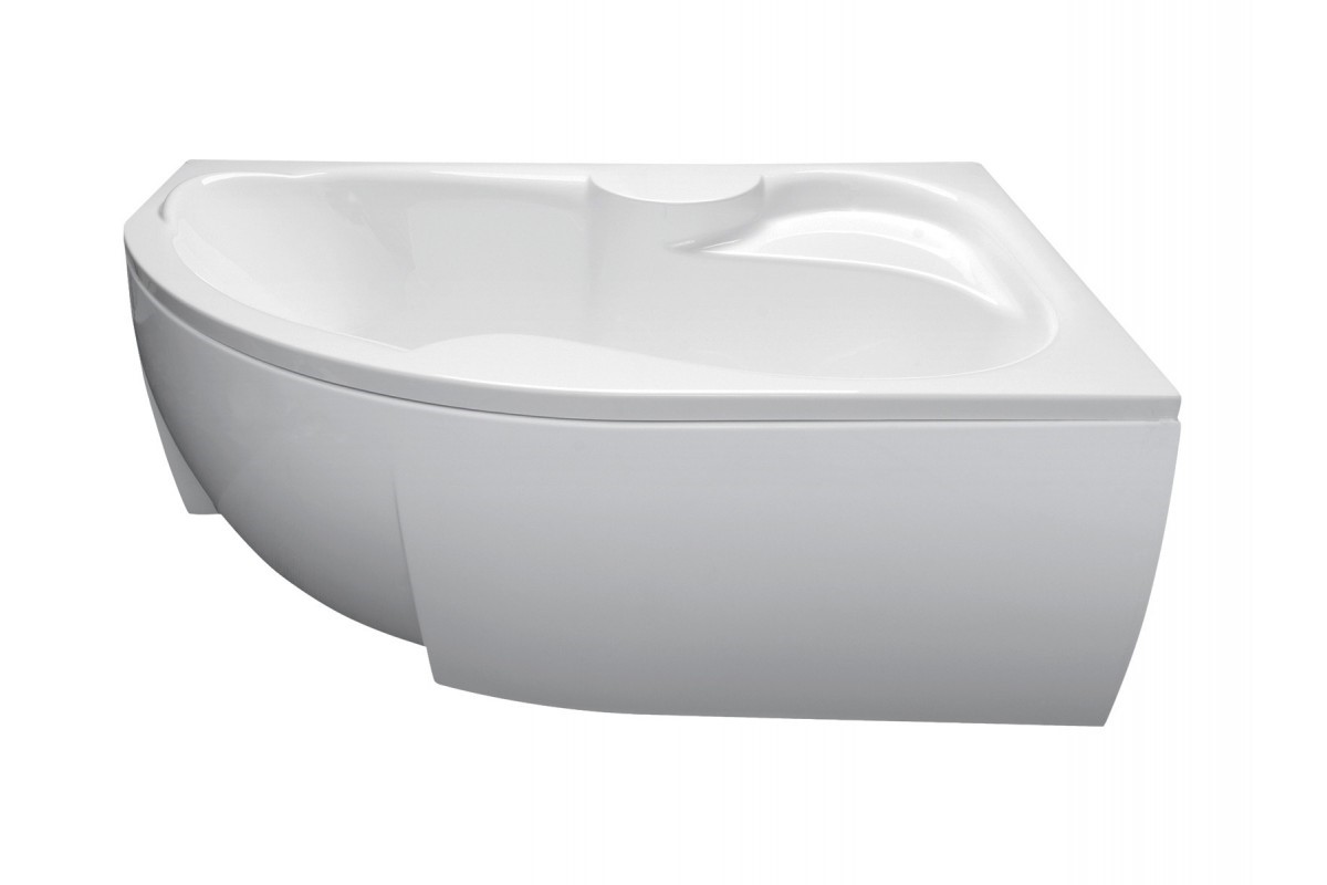 Ванна акриловая правосторонняя Vayer Azalia Гл000006727, 160x105