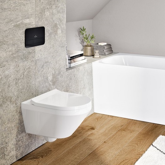 Architectura подвесной унитаз  DirectFlush с TwistFlush,  с сиденьем 8М70S101  Альпийский белый 530 х 370 мм