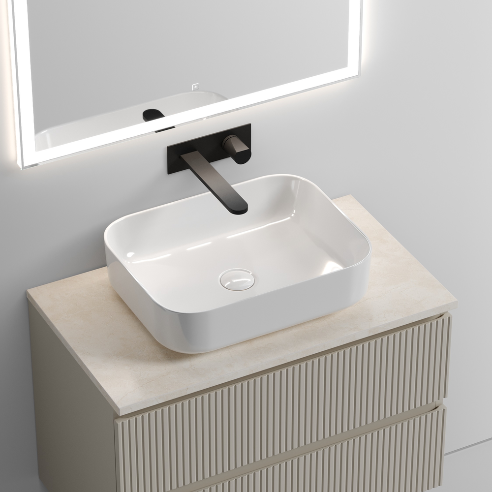 Столешница для ванной комнаты sancos  800х460 , арт. tt80a2