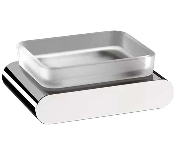 Мыльница настенная с держателем lounge cr хром remer Мыльница настенная с держателем lounge cr хром remer