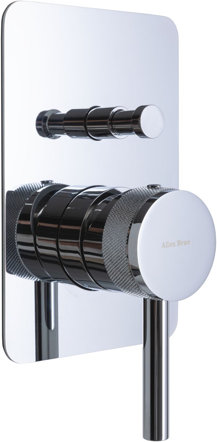 Смеситель для душа Allen Brau Priority X2 5.31011-00 (с внутренней частью, 2 выхода) хром