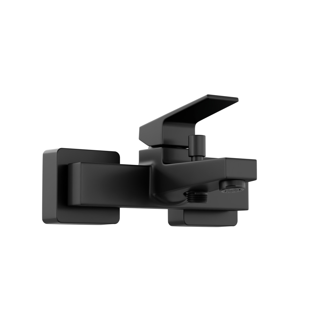 Настенный смеситель для ванны VitrA Minimax Square A4352036EXP однорычажный матовый черный латунь