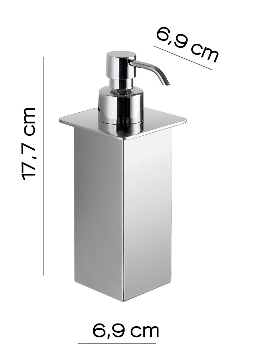 Дозатор для жидкого мыла настольный/настенный colorado хром gedy