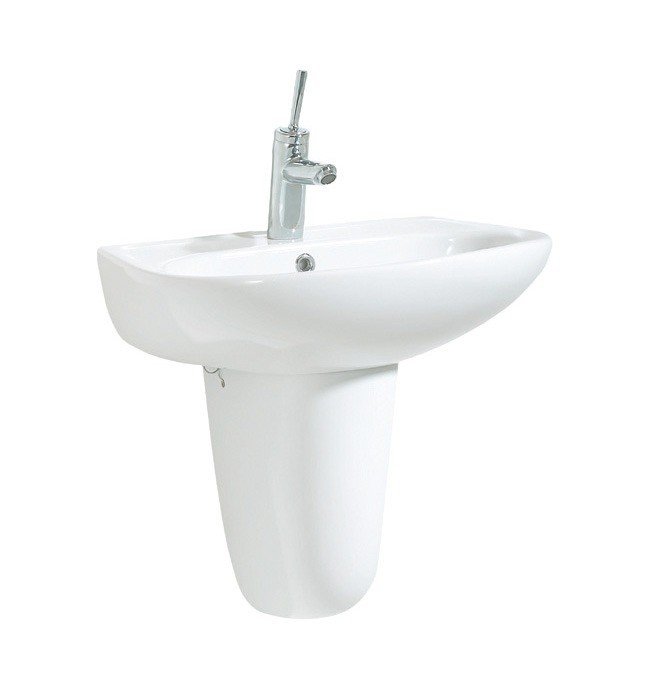 Creavit sedef sd055-00cb00e-0000 раковина подвесная 555*445 мм (белый глянцевый)