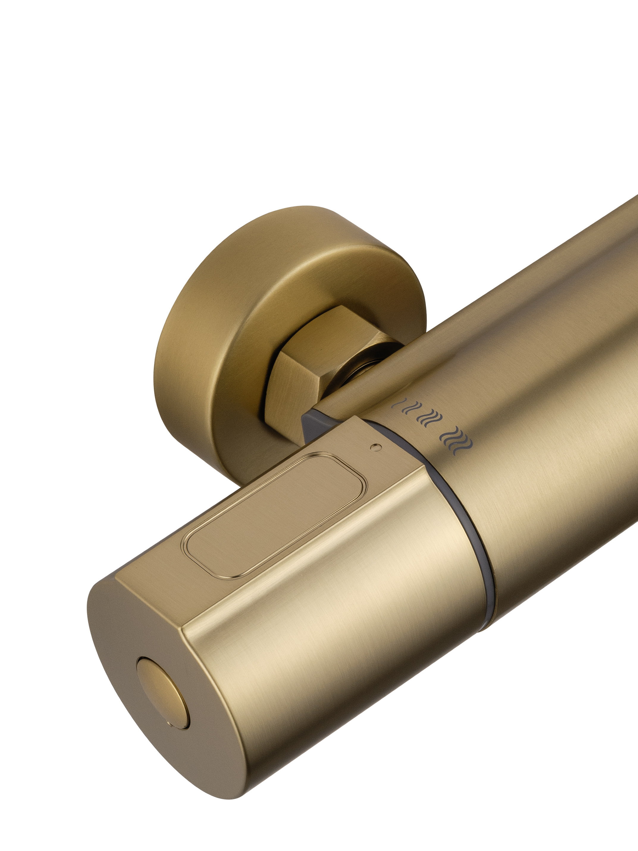 Смеситель для душа с термостатом wonzon & woghand inn 2, брашированное золото (ww-a2006-a-bg) Смеситель для душа с термостатом wonzon & woghand inn 2, брашированное золото (ww-a2006-a-bg)