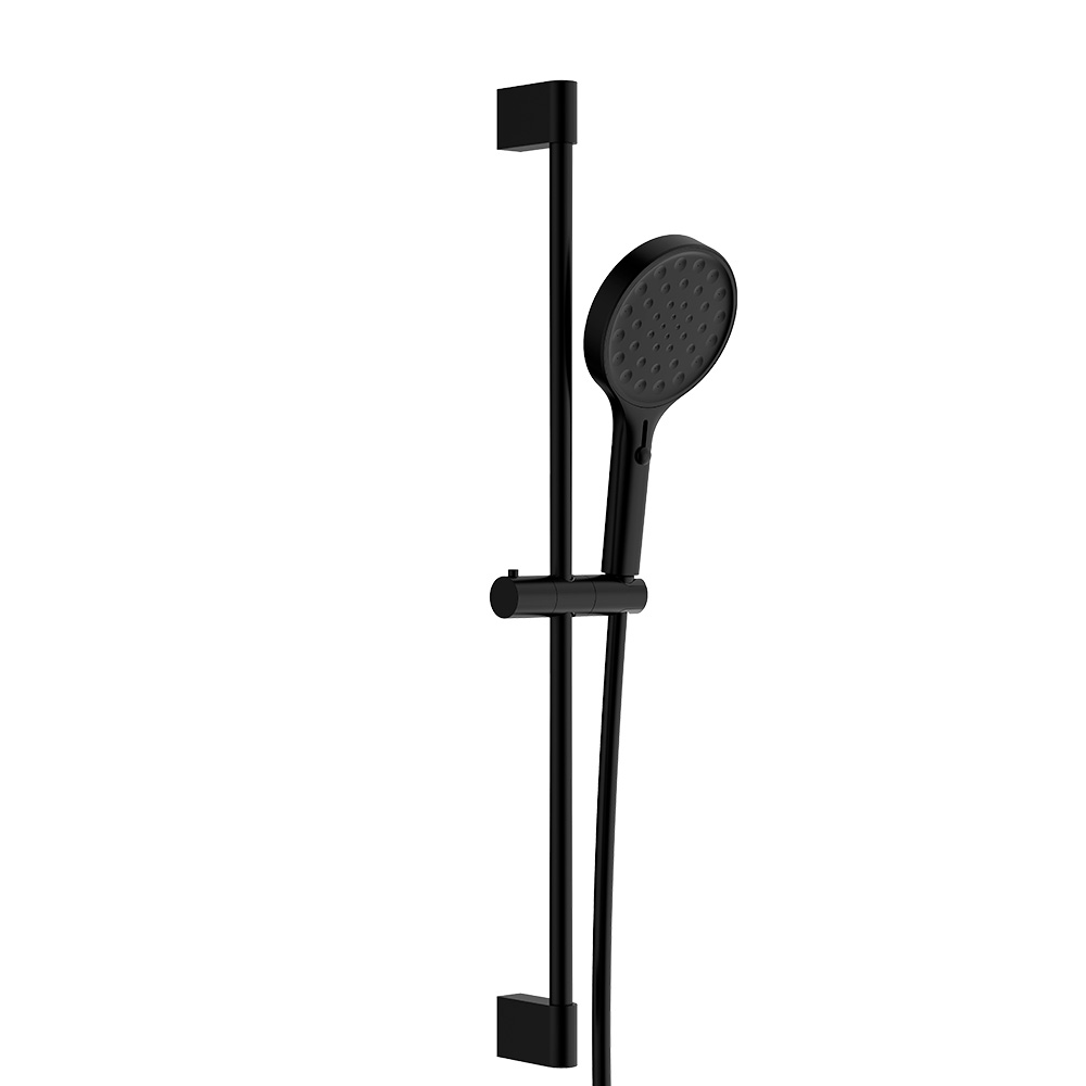 Aqm 8403mb набор для комплектации душа с термостатом, черный матовый