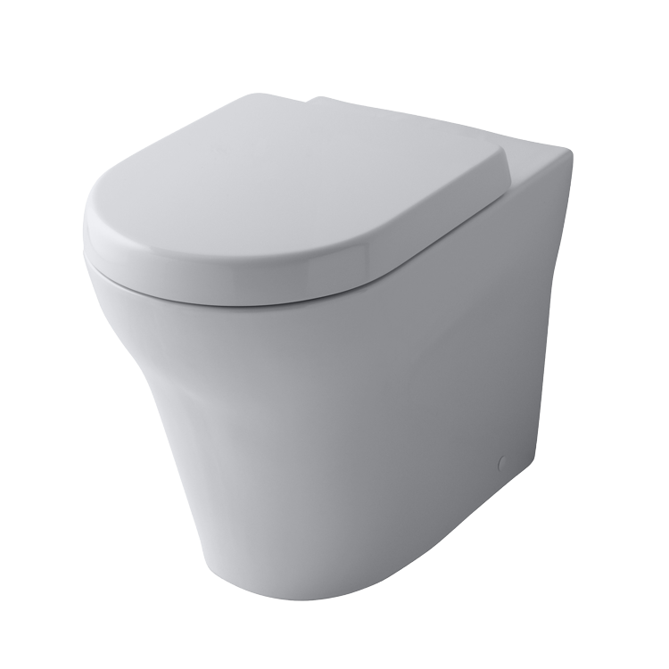 Унитаз напольный без сиденья в комплекте смыв tornado flush покрытие cefiontect белый глянцевый 624x410x410 mh toto