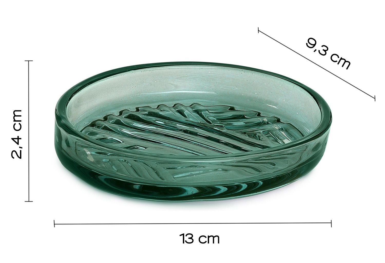 Мыльница настольная corinne зеленый глянцевый gedy