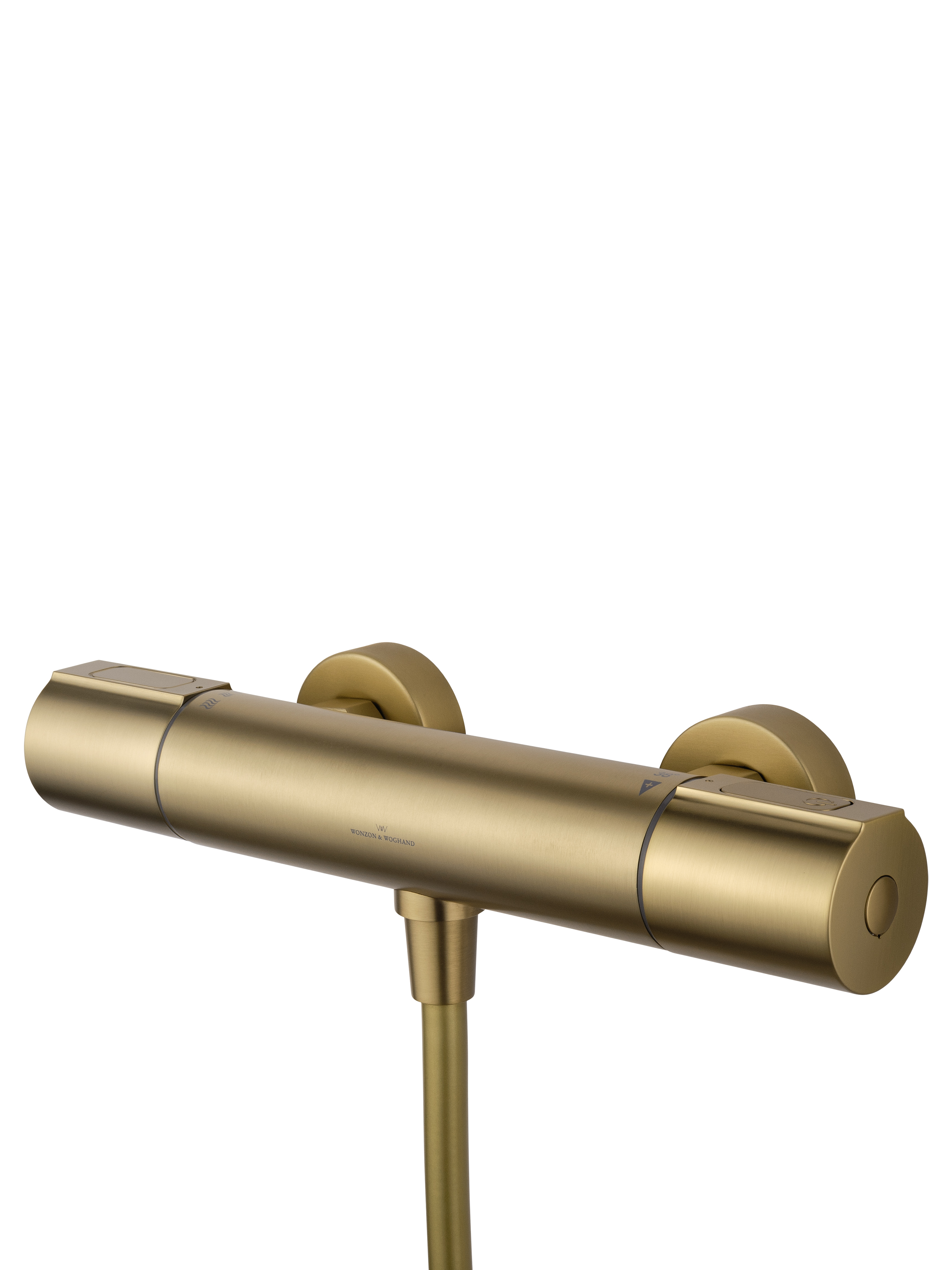 Смеситель для душа с термостатом wonzon & woghand inn 2, брашированное золото (ww-a2006-a-bg) Смеситель для душа с термостатом wonzon & woghand inn 2, брашированное золото (ww-a2006-a-bg)