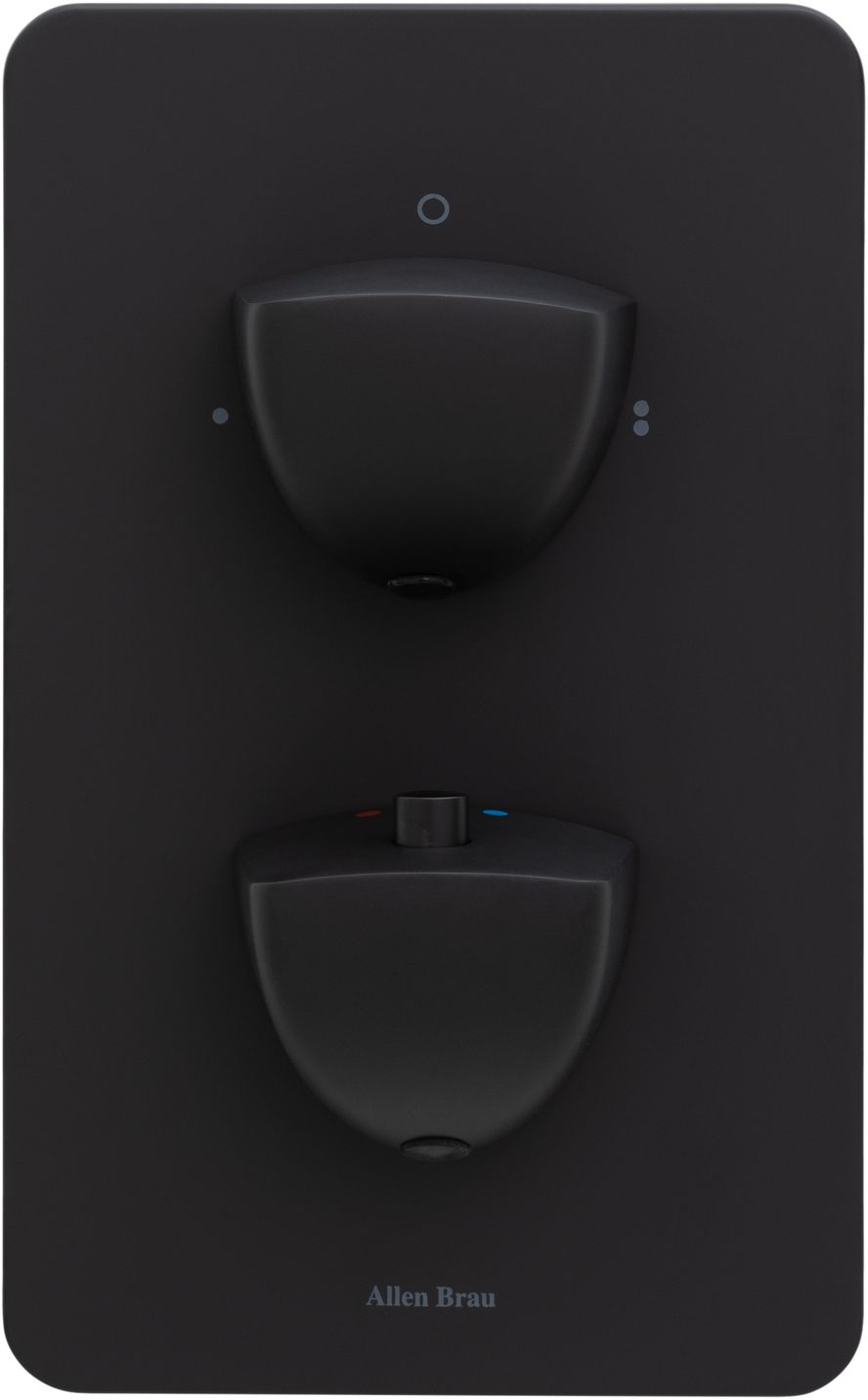 Смеситель для ванны Allen Brau Infinity 5.21216-31 (с внутренней частью, 2 выхода) черный матовый