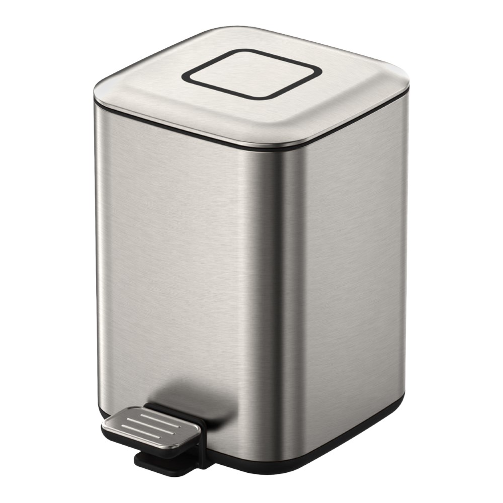 Ведро квадратное Nickel Brush