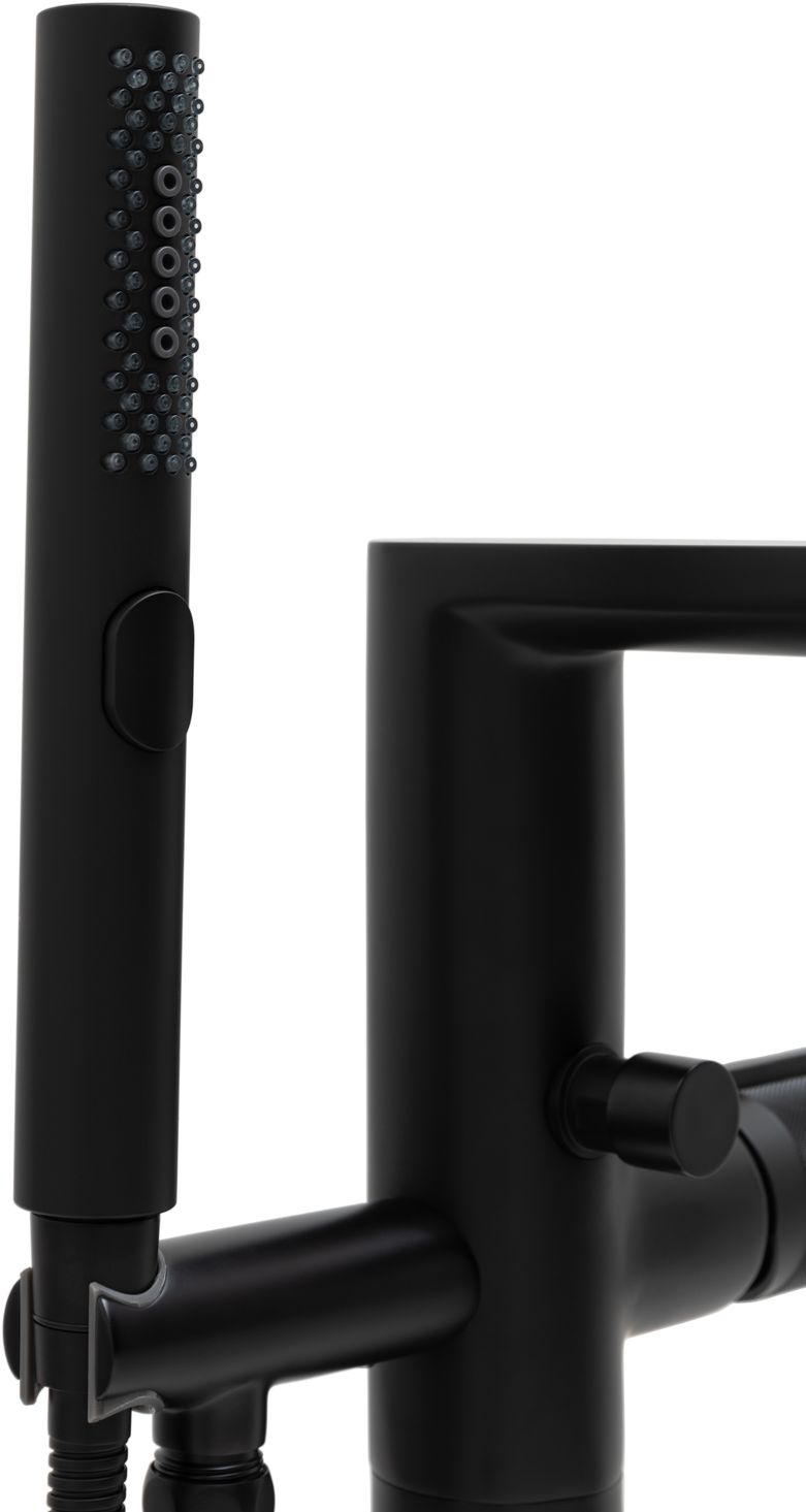 Смеситель для ванны Allen Brau Liberty 5.33012-31 (с внутренней частью) черный матовый