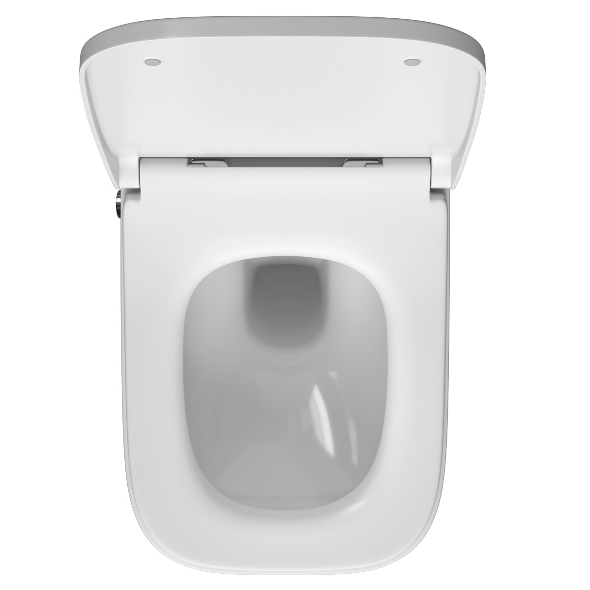 Подвесной унитаз VitrA Integra Square 7082B003-7209 безободковый Rim-ex белый санитарный фарфор антибактериальное покрытие Hygiene