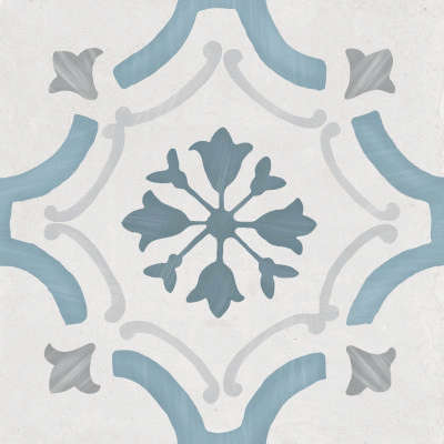 Керамогранит 3386036158 Sirocco Blue Ornate 9mm R10 22.3x22.3