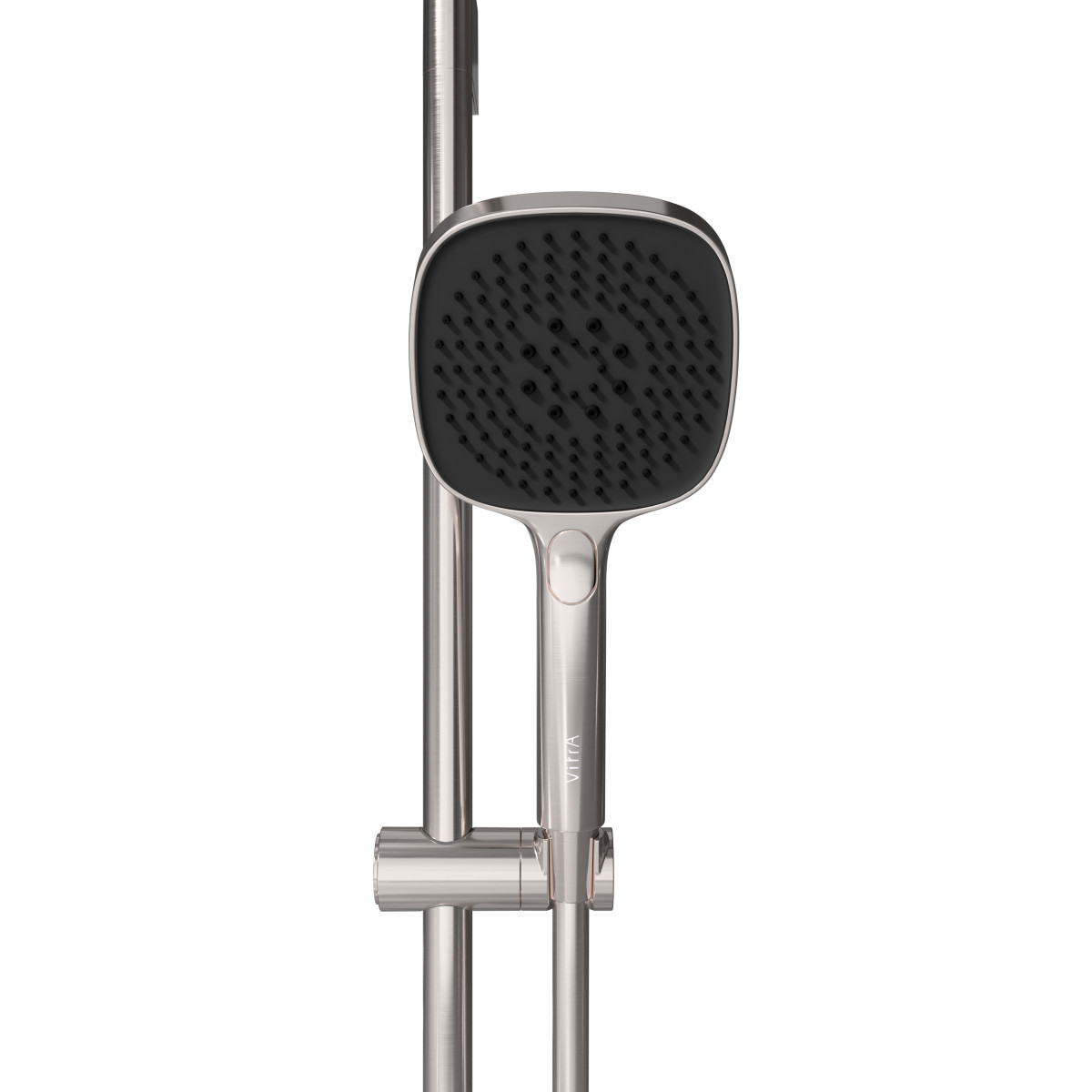 Душевая стойка VitrA Core Square A4591734EXP с ручным душем без смесителя брашированный никель