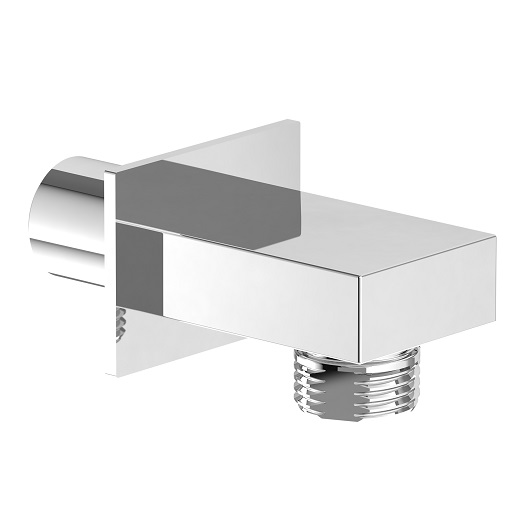 TVC00045700061 Вывод для воды 1/2 хром квадратный дизайн