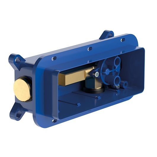 Универсальный корпус для скрытого монтажа однорычажного смесителя