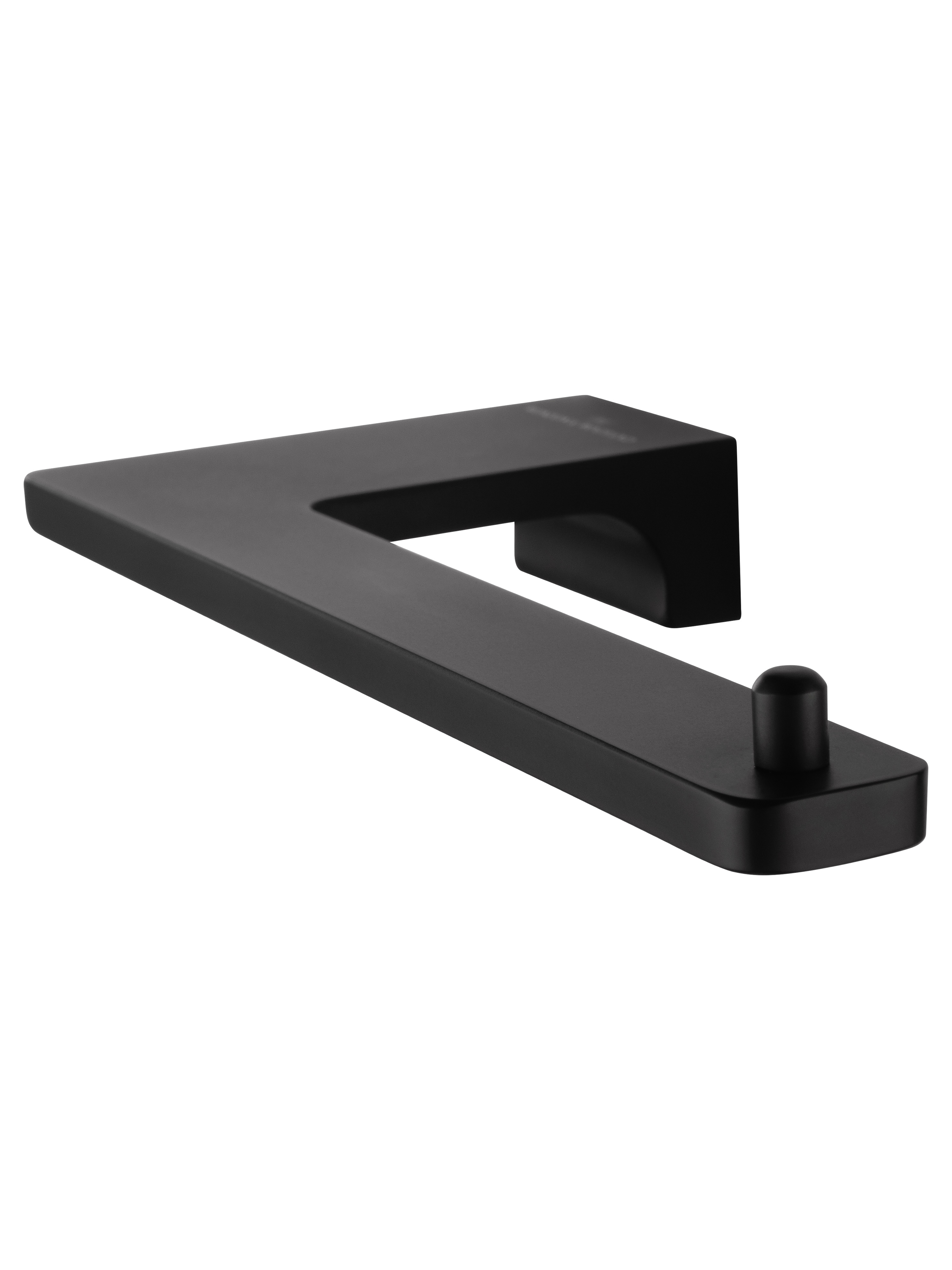 Держатель для туалетной бумаги без крышки wonzon & woghand eclipse, черный (ww-9116-bl)