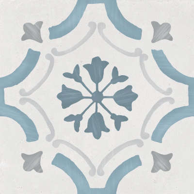 Керамогранит 3386036158 Sirocco Blue Ornate 9mm R10 22.3x22.3