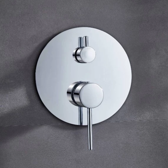 Смеситель для душа скрытого монтажа готовый комплект верхний душ верхний душ ø25cм imex monza gpm039 chrome