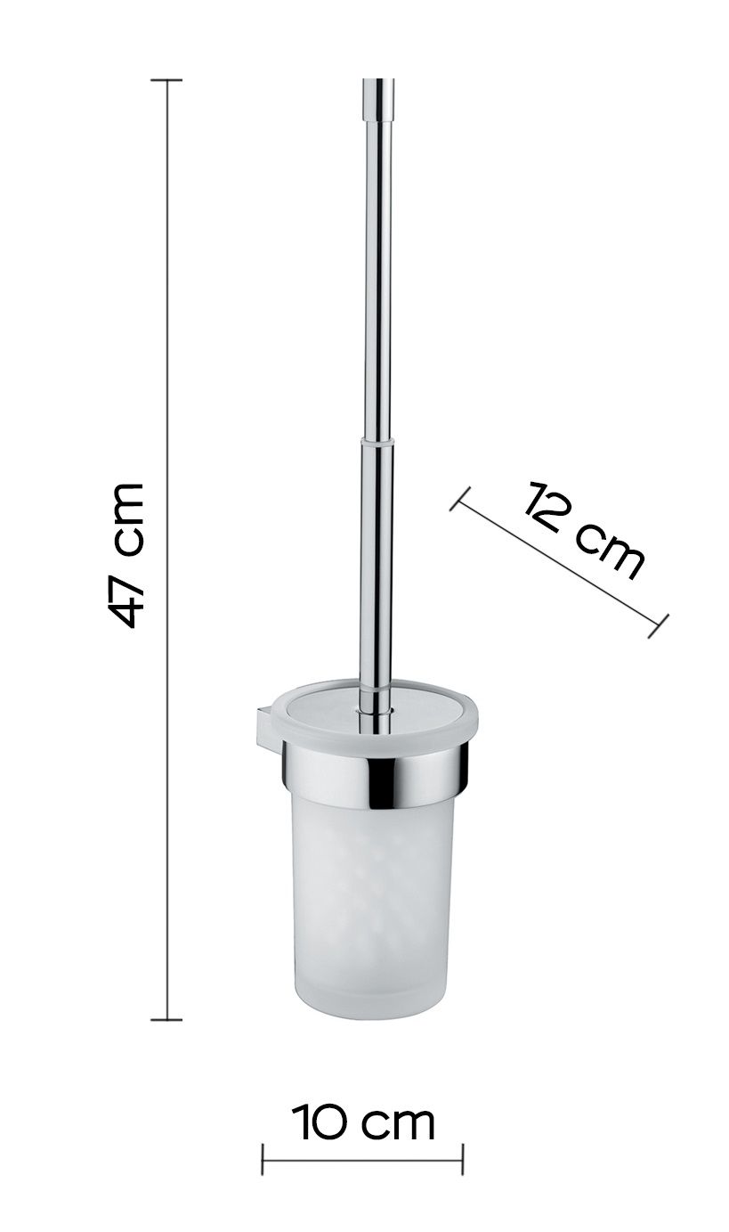 Ершик настенный canarie хром gedy