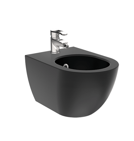 Creavit free fe510-00am00e-0000 биде подвесное (антрацит матовый)