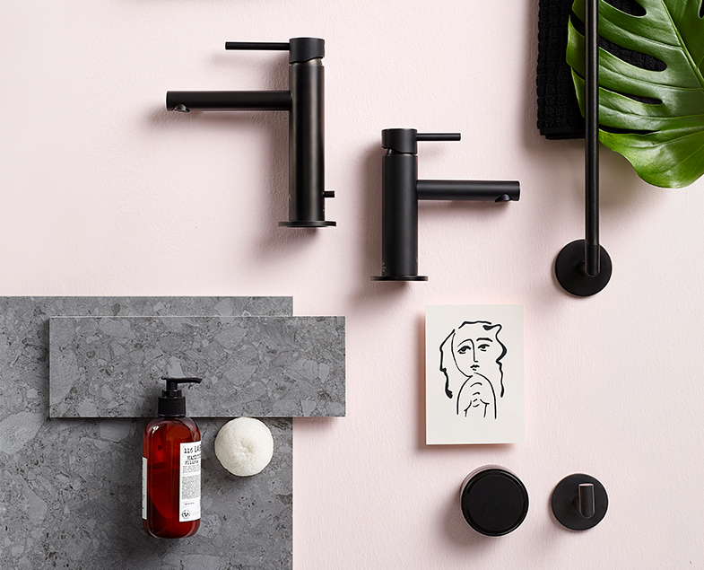 Смеситель origin для раковины, цвет матовый черный