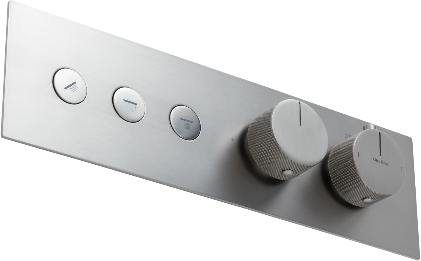 Смеситель для душа Allen Brau Liberty 5.33003-BN (с внутренней частью, 3 выхода) никель браш