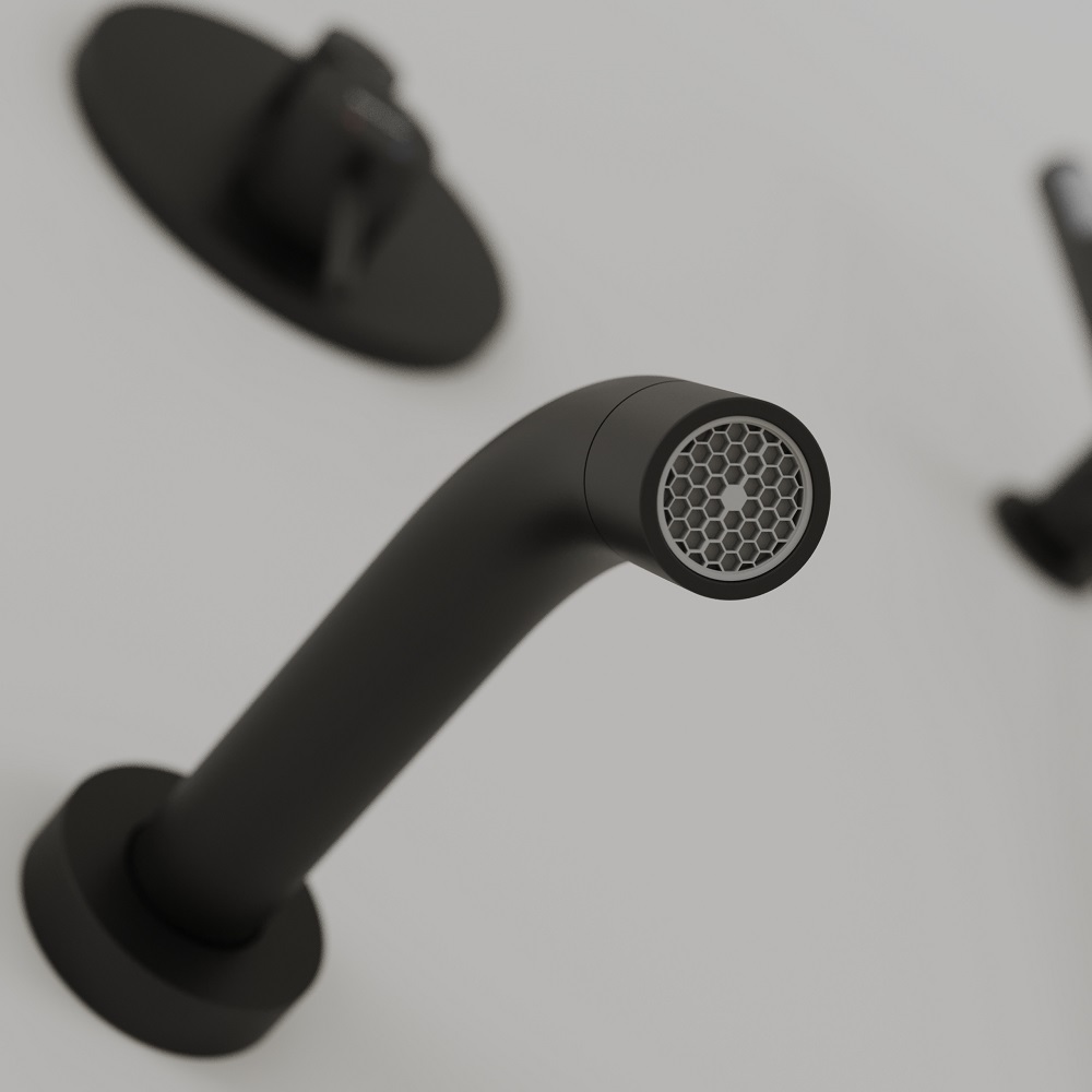 Душевой комплект sancos select встраиваемый для душа, цвет черный матовый, арт. sc3004mb
