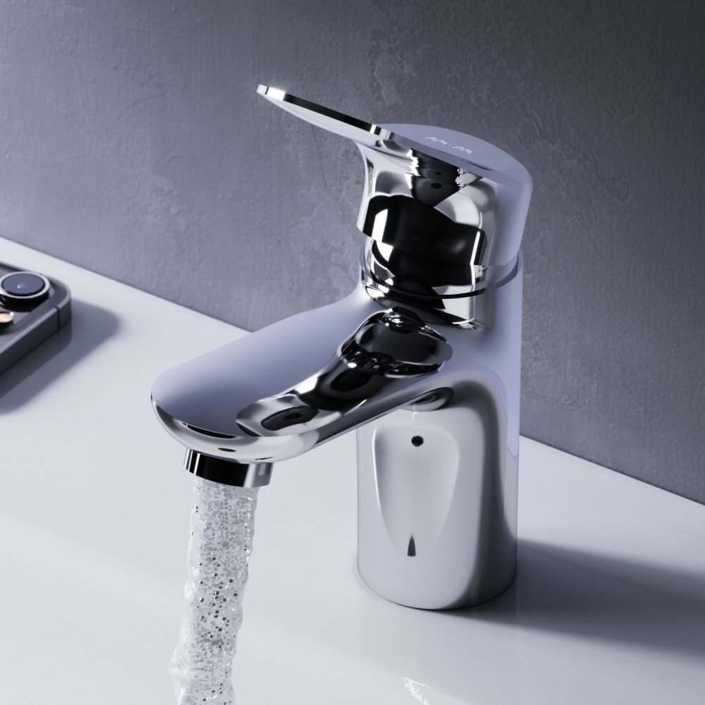 F85C02100 Sunny, смеситель для умывальника, хром, шт