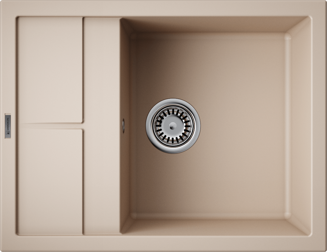 Кухонная мойка omoikiri sumi 65-sa tetogranit/бежевый 650 x 500 x 200