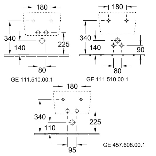 Memento 2.0 Биде, настенный, 375 x 560 mm, Pure Black CeramicPlus