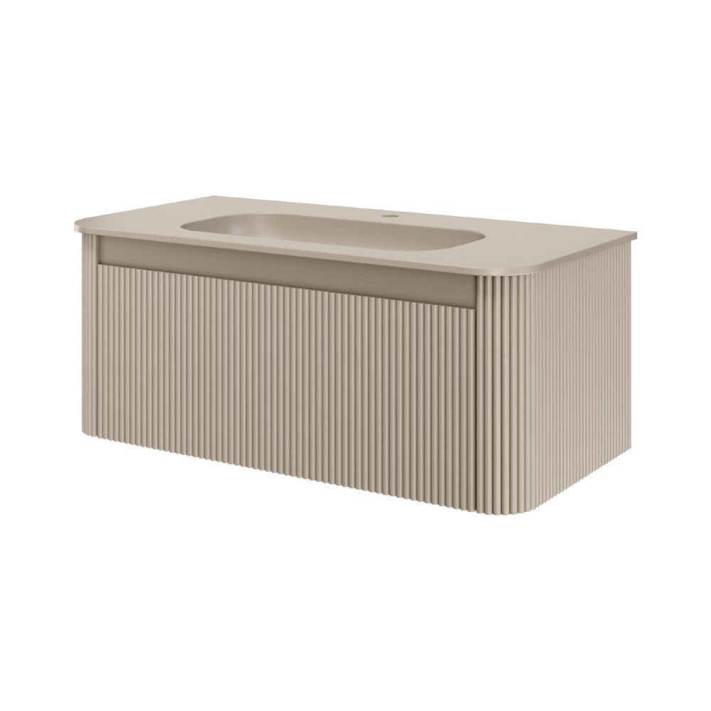 Тумба c раковиной voi рифл. 100см daphne