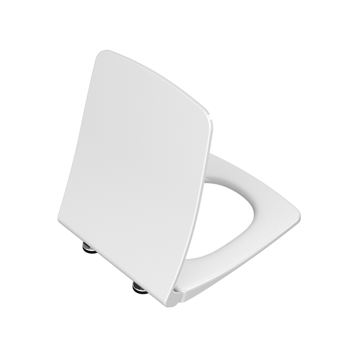 Сиденье для унитаза VitrA Metropole 122-003-009 квадратное белое дюропласт с микролифтом